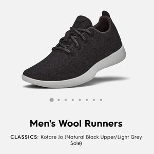 Allbirds Runners Black/Grey sz 9